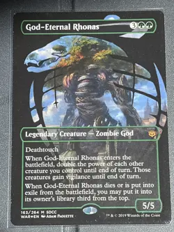 MTG WAR SDCC 2019— God-Eternal Rhonas —NM—Extra Shipping Cost Refound - Image 1