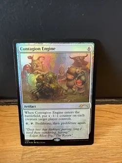 Mtg Secret Lair Contagion Engine FOIL NM - Image 1