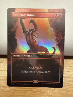 Mtg Secret Lair Frank Frazetta — Desperate Ritual — Foil —NM - Image 1