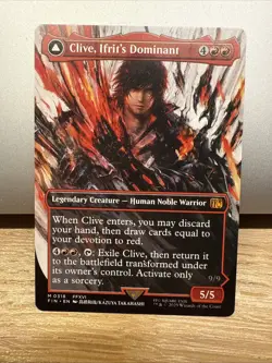 Mtg FIN Final Fantasy — Clive, Ifrit’s Dominant — NM - Image 1