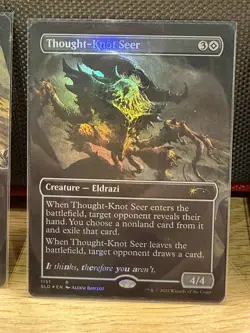 Mtg Secret Lair— Thought-Knot Seer 1151 — Foil —NM - Image 1