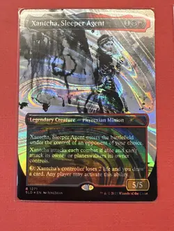 Mtg Secret Lair — Xantcha, Sleeper Agent — Halo Foil —NM - Image 1