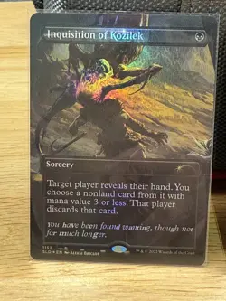 Mtg Secret Lair— Inquisition of Kozilek — Foil —NM - Image 1