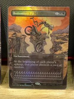 Mtg Secret Lair— Bottomless Pit — Foil —NM - Image 1