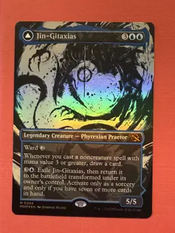 Mtg MOM— Jin-Gitaxias — FOIL NM - Image 1