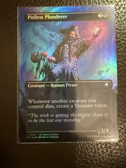 Mtg LCI SPG — Pitiless Plunderer —Foil—NM - Image 1