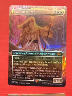 Mtg LTR— Gandalf the White — Foil —NM - Image 1