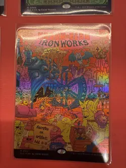 Mtg Secret Lair Encyclopedia — Krark-Clan Ironworks — Foil —NM - Image 1