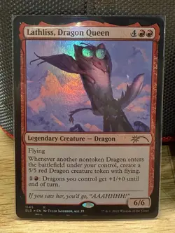 Mtg Secret Lair— Lathliss, Dragon Queen — Foil —NM - Image 1