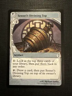 Mtg MB2— Sensei’s Divining Top —NM Future Sight - Image 1