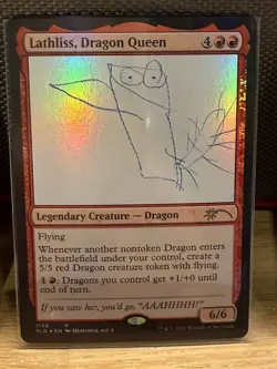 Mtg Secret Lair— Lathliss, Dragon Queen — Foil —NM - Image 1