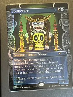 Mtg Secret Lair— Spellseeker —Foil—NM - Image 1