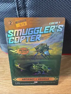 Mtg Secret Lair— Smuggler’s Copter — Foil —NM - Image 1