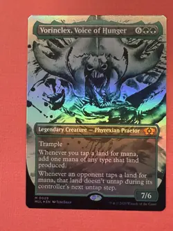 Mtg ONE MUL— Vorinclex, Voice of Hunger — Multiverse FOIL NM - Image 1