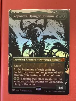 Mtg ONE — Zopandrel, Hunger Dominus — FOIL NM - Image 1