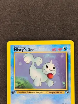 Misty's Seel 1st Edition Common 88/132 2000 Gym Heroes Pokemon Card LP+ - Image 3