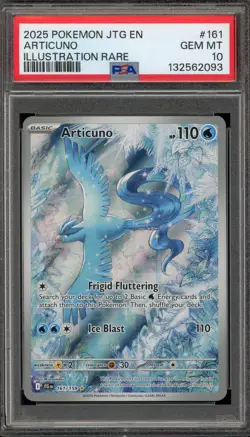 Pokemon Articuno Journey Together Illustration Rare #161 PSA 10 Gem Mint - Image 1