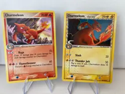 Charmander / Charmeleon - Crystal Guardians - 48,49/100 & 29,30/100 Pokemon TCG - Image 4