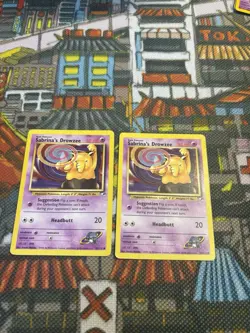 Sabrina's Drowzee 92/132 Common Gym Heroes Pokemon Card (x2) 2000 Set Of 2 💎🔥 - Image 2