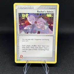 Pokemon Rocket's Admin (CLV) Holo Classic Collection 027/034 NM - Image 1