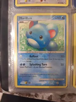 Marill 88/130 Diamond & Pearl 2007 Pokemon TCG Common English NM - Image 1