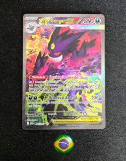 Pokemon TCG Ascended Heroes Mega Gengar ex SIR 284/217 - Portuguese Brazil - Image 1