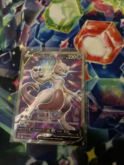 Pokemon Mewtwo V SWSH229 SWSH: Sword & Shield Promo Full Art Holo - Image 1