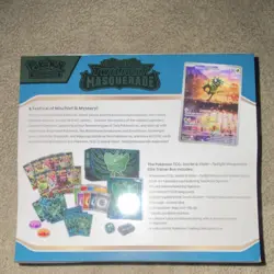 Pokemon Scarlet & Violet Twilight Masquerade Elite Trainer Box Ogerpon English - Image 3