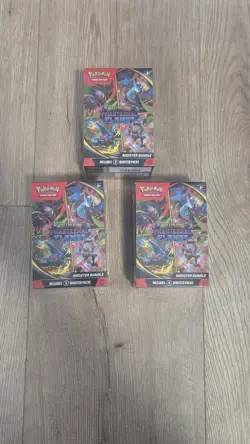 Pokemon TCG: Phantasmal Flames Factory Sealed Booster Bundle LOT OF 3 - Image 1