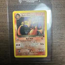 Pokemon Dark Charizard 21/82 Team Rocket 80 HP Rare Unlimited Non Holo - Image 2