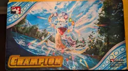 Pokemon TCG Tera Lapras Champion Playmat League cup Stellar Crown - Image 1