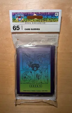 Pokemon Center EUIC 2026 International Exclusive Sleeves London Mega Evolution - Image 1