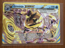 Greninja BREAK 41/122 XY BREAKpoint Rare BREAK 2016 Pokemon TCG - LP Raw - Image 1