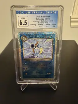 Dark Blastoise Reverse CGC 6.5 Legendary Collection 4/110. Canadian Bids Only! - Image 1