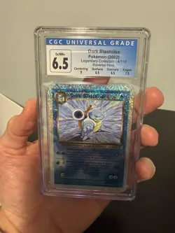 Dark Blastoise Reverse CGC 6.5 Legendary Collection 4/110. Canadian Bids Only! - Image 2