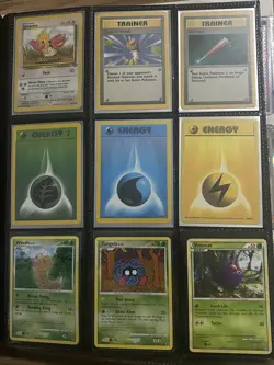 Pokemon TCG Vintage Lot Of 9 Cards All LP/MP From Various Sets And Years - Image 1