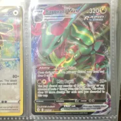 Pokemon Rayquaza VMAX 111/203 SWSH07 Evolving Skies Ultra Rare Holo 320HP 2021 - Image 1