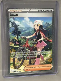 Pokemon TCG Dawn 129/094 Phantasmal Flames Holo Special Illustration Trainer - Image 1
