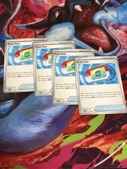Poke Pad 081/088 Pokemon TCG ME: Perfect Order x4 Trainer Play Set - Image 1