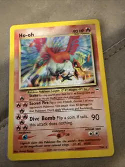 Ho-Oh 7/64 – Neo Revelation (English) – Holo Rare – Vintage Pokemon TCG - Image 1