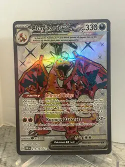 Pokemon - Charizard ex - - 215/197 SV03: Obsidian Flames - Ultra Rare - Image 1