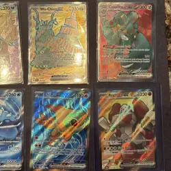 Pokemon TCG Bulk Card Lot X 8 ALL FULL ART EX. (each Card Value $3-6) #3 - Image 3