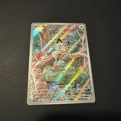 Pokemon TCG Meowth Black Star Promos Holo - Image 3