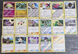 Pokemon 77x Burning Shadows Bundle - Rare, Reverse Holo, Common, Uncommon NM/LP - Image 2