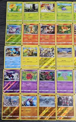 Pokemon 77x Burning Shadows Bundle - Rare, Reverse Holo, Common, Uncommon NM/LP - Image 3