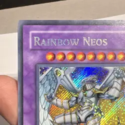 Yugioh Rainbow Neos PTDN-EN044 Near Mint Unlimited Secret Rare - Image 2