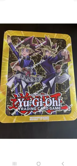 YUGIOH 2017 MEGA TIN YUGI MUTO AND YAMI 1st ED YUGI Factory Sealed - Image 1