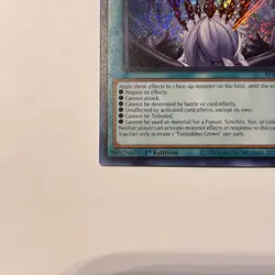 Yugioh Forbidden Crown Burst Protocol 1st ed secret rare - Image 2