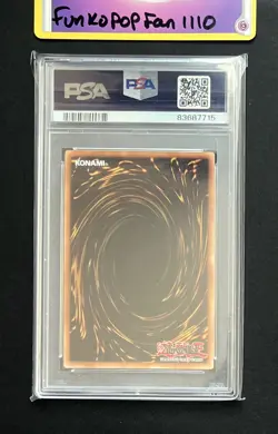 2023 Yugioh LC01-EN004 Blue-Eyes White Dragon Quarter Century Secret Rare PSA 9 - Image 2