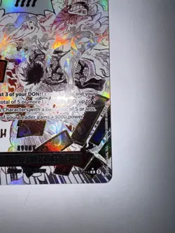 Bandai Gum-Gum Fire-Fist Pistol Red Hawk OP11-114 One Piece CCG Event R Holo - Image 4